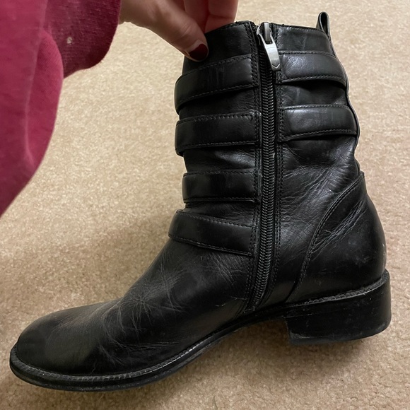 Via Spiga Black combat boots - Picture 5 of 8